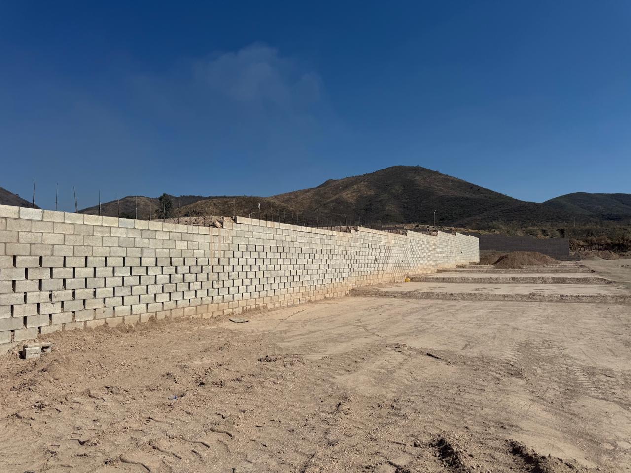 Acabado de calle de concreto en fraccionamiento Jalisco